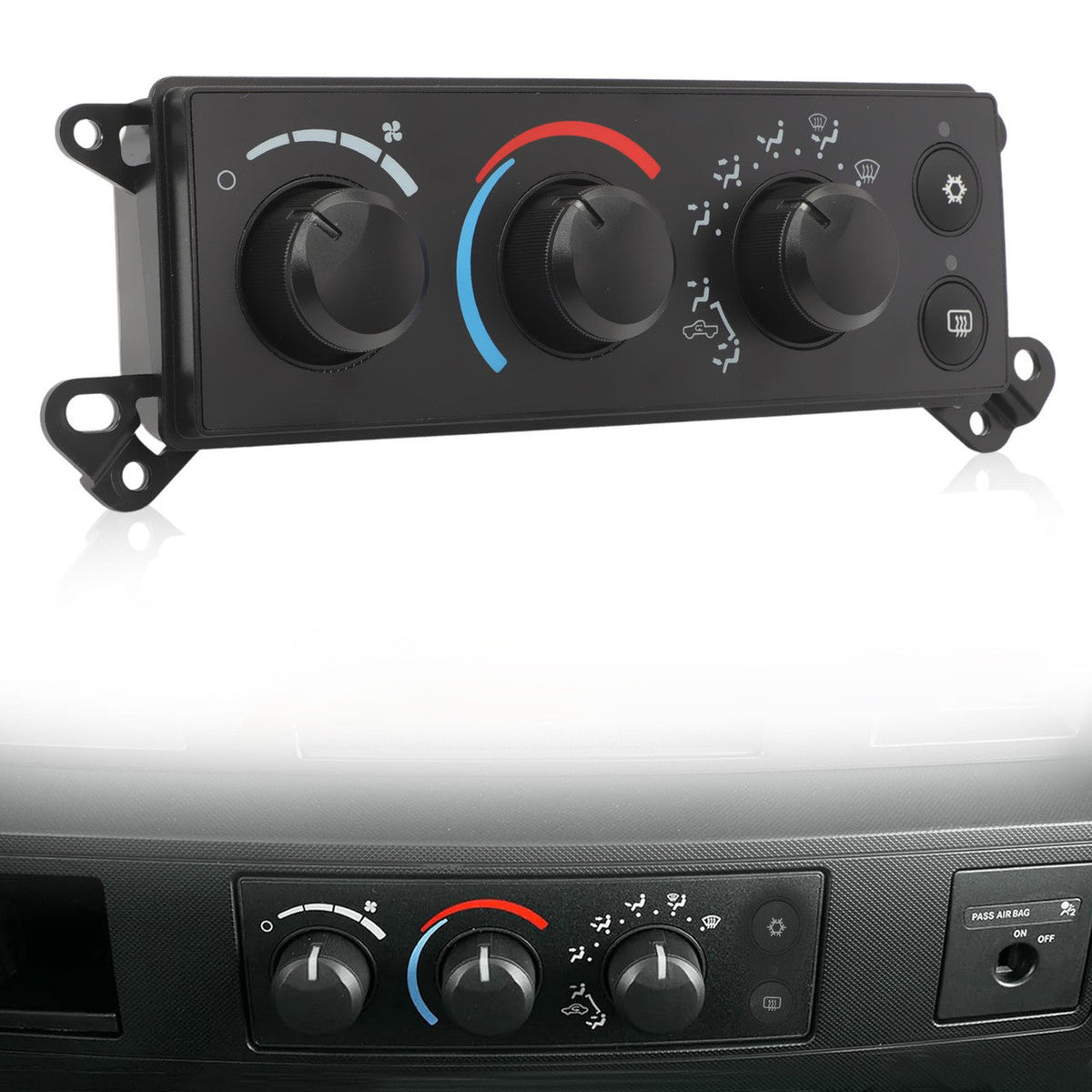 2008-2011 Dodge Dakota 55056569AE Temperature Heater Climate Control Module