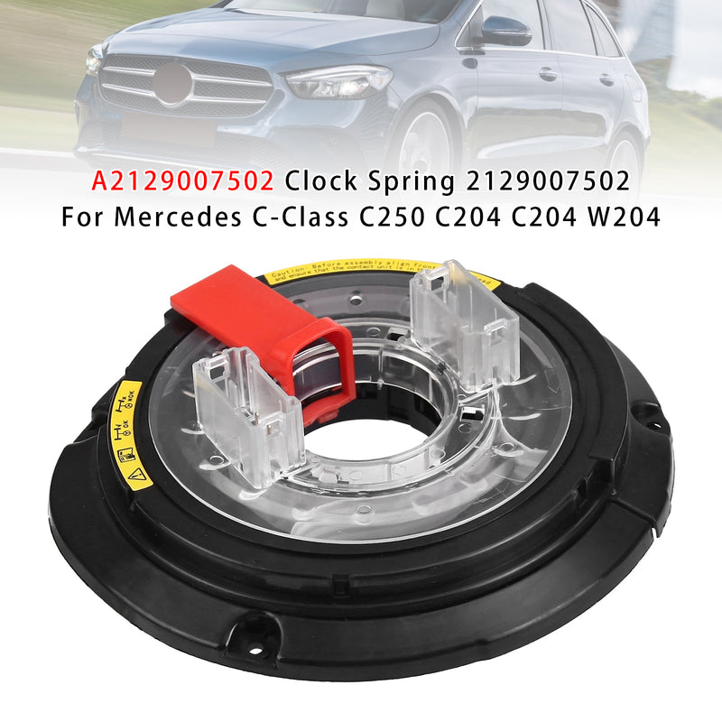 Mercedes C-Class C250 C204 C204 W204 A2129007502 Clock Spring 2129007502
