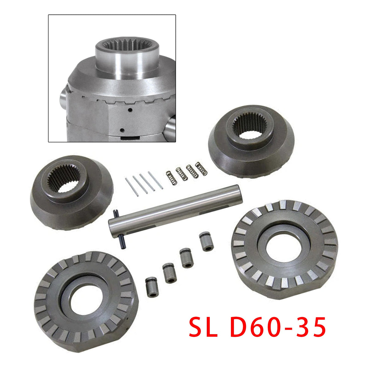 Locker Dana 60 35 Spline SL D60-35  Posi Axle