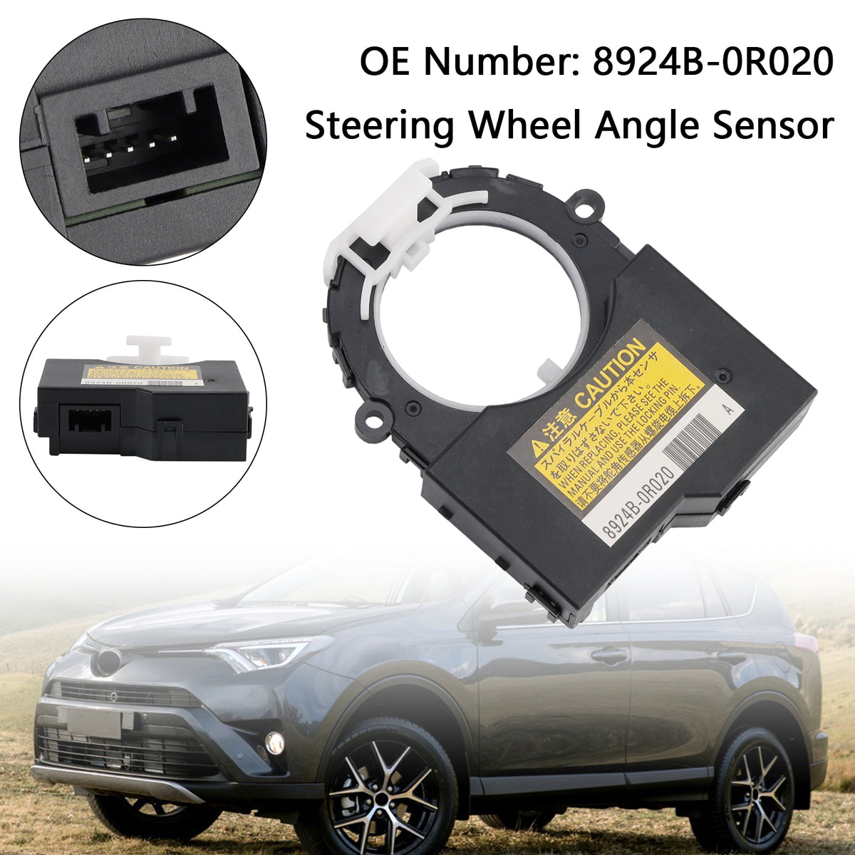 RAV4 Tacoma NX200t NX300 NX300h Steering Wheel Angle Sensor 8924B-0R020