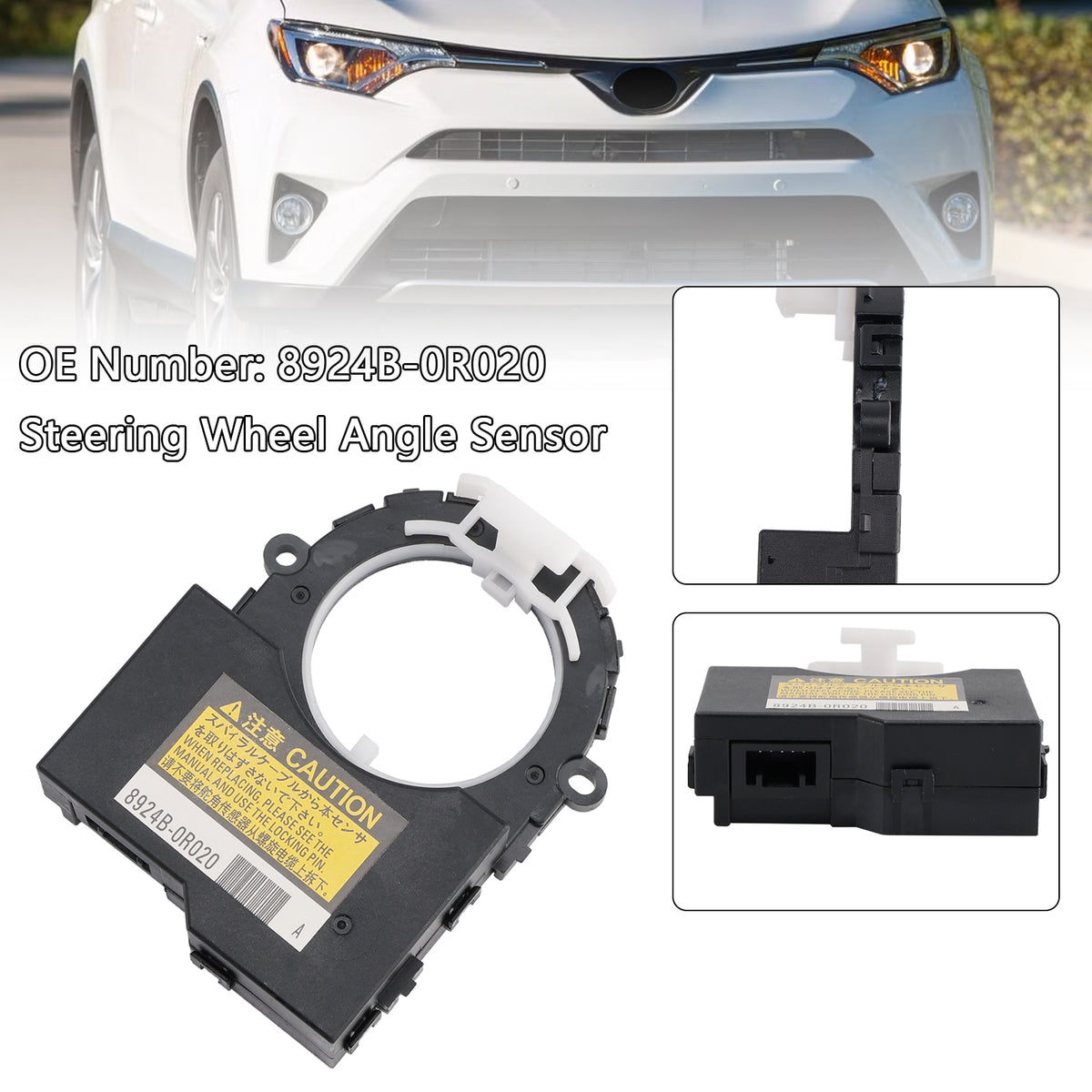RAV4 Tacoma NX200t NX300 NX300h Steering Wheel Angle Sensor 8924B-0R020