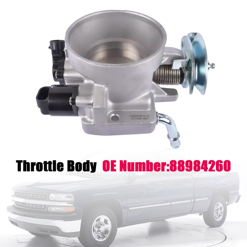 2000-2002 Silverado 1500 Tahoe GMC Sierra Yukon Throttle Body 88984260 17113665
