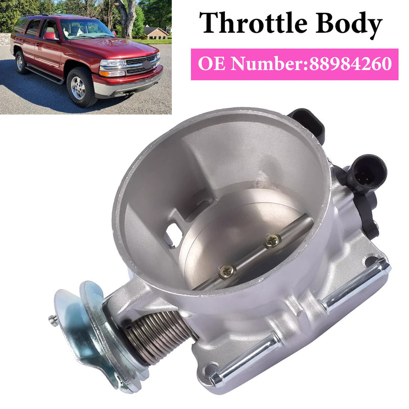 2000-2002 Silverado 1500 Tahoe GMC Sierra Yukon Throttle Body 88984260 17113665