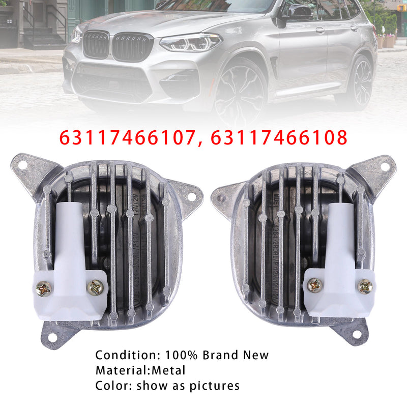 BMW G01 X3 G02 X4 Left+Right DRL LED MODULE White 63117466107 63117466108