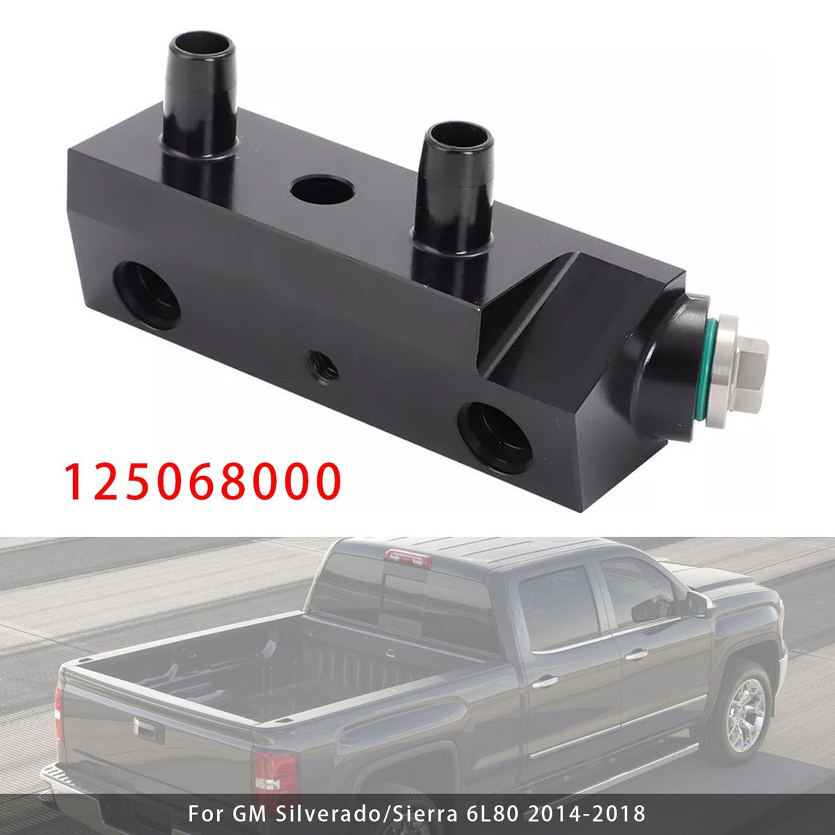 Transmission Fluid Thermal Bypass Valve For GM Silverado/Sierra 6L80 2014-2018