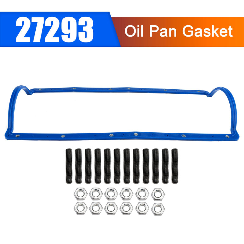 27293 Oil Pan Gasket for Ford Powerstroke 7.3L Rubber W/ Steel Core