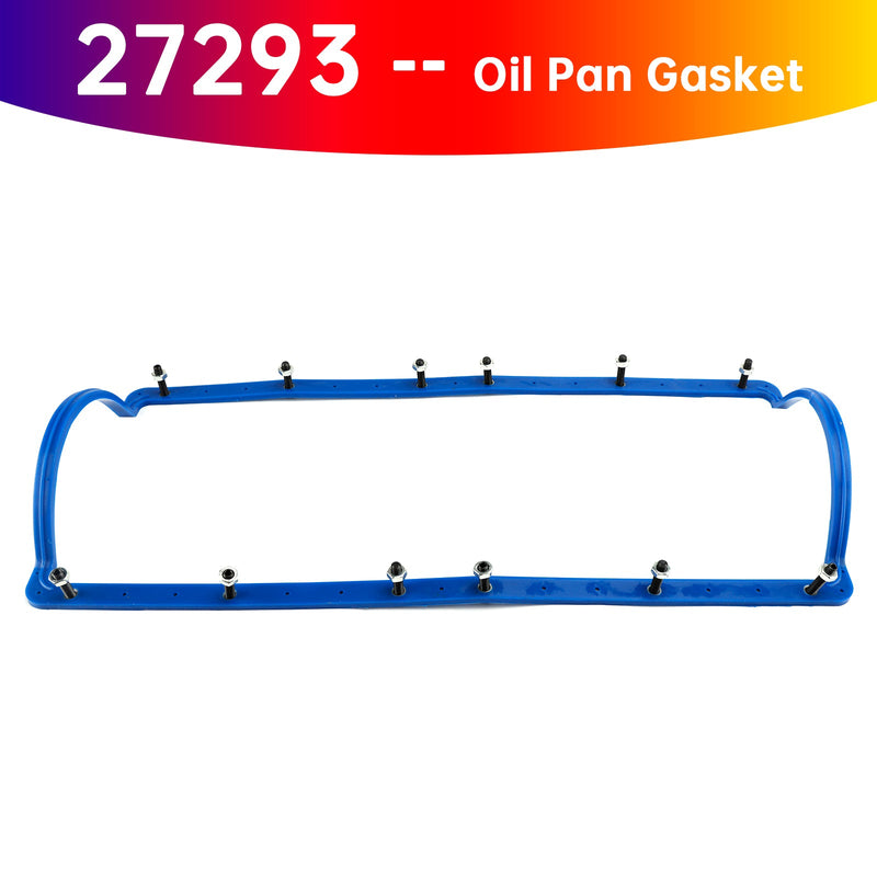27293 Oil Pan Gasket for Ford Powerstroke 7.3L Rubber W/ Steel Core