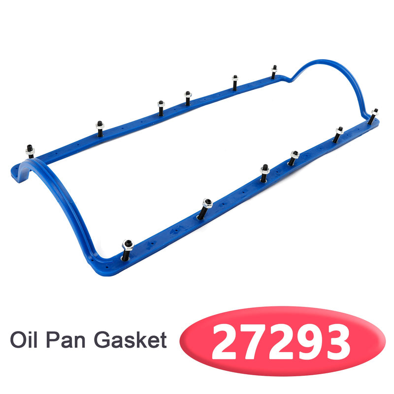 27293 Oil Pan Gasket for Ford Powerstroke 7.3L Rubber W/ Steel Core