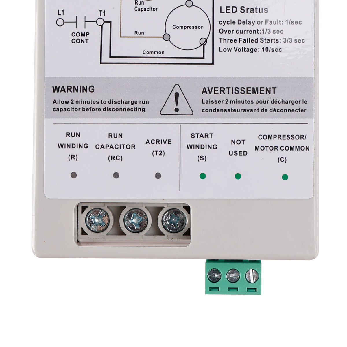 AC Soft Starter Reverse Motor Protection  (16-32A + Install Kit)