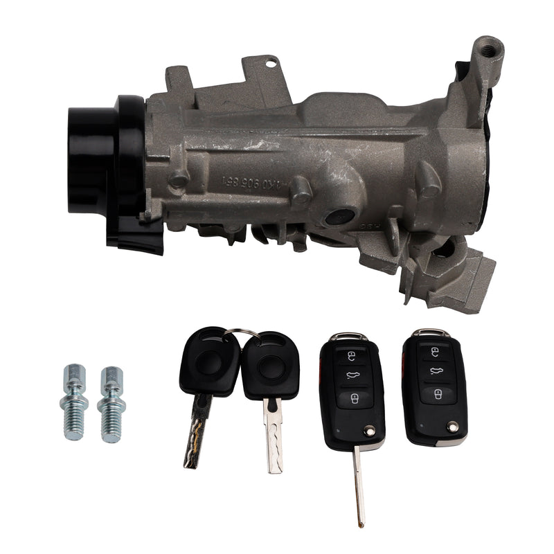 2004-2007 Golf 1K0905851B Ignition Switch Lock Cylinder w/2 Key