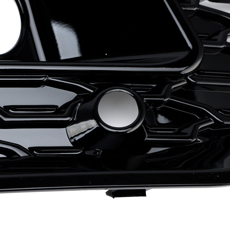 2021-2025 Audi Q5 SQ5 S-Line Black RSQ5 Style Front Fog Lamp Grille Cover