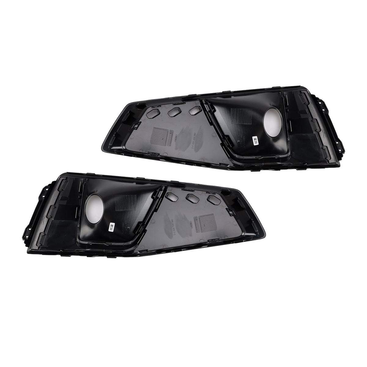 2018-2020  Audi A4 B9 S-LINE S4 Black Front Fog Light Grille Trim Cover 8WD8076821J