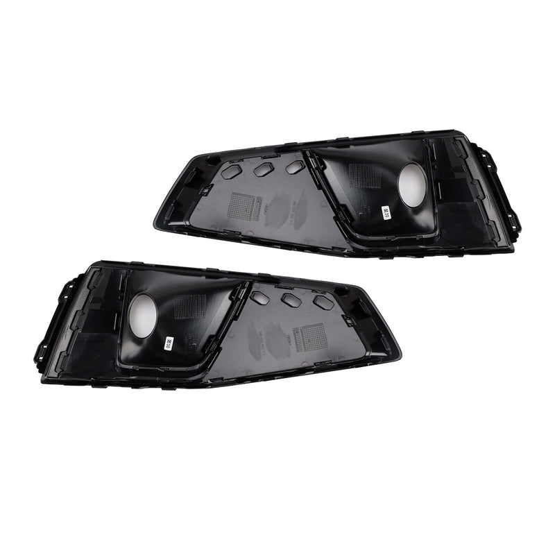 2018-2020  Audi A4 B9 S-LINE S4 Black Front Fog Light Grille Trim Cover 8WD8076821J
