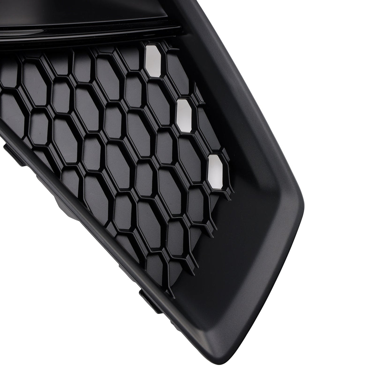 2018-2020  Audi A4 B9 S-LINE S4 Black Front Fog Light Grille Trim Cover 8WD8076821J