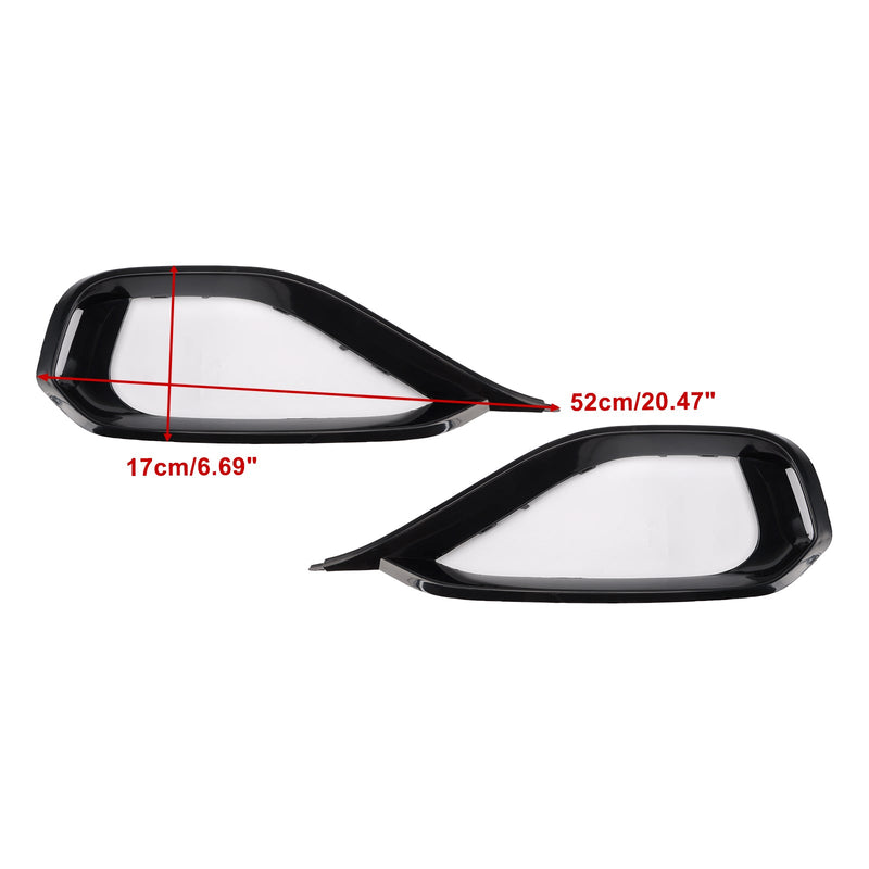 BMW 428i F32 F33 F36 Left & Right Fog Light Bezel Grille Front Bumper Trim 51117294839 51117294840