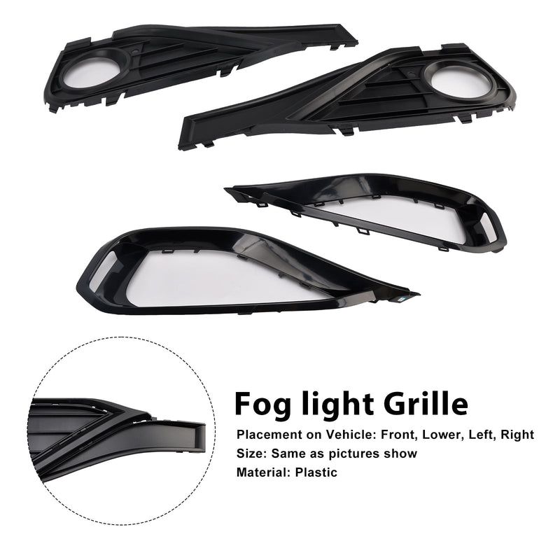 BMW F32 F33 F36 418D Fog Lamp Light Cover Insert Grill Grille 51117294831 51117294833