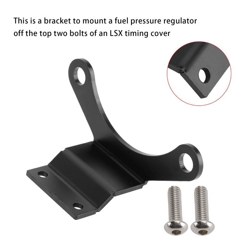 LSX timing cover LS Timing Cover Fuel Regulator Bracket 99500