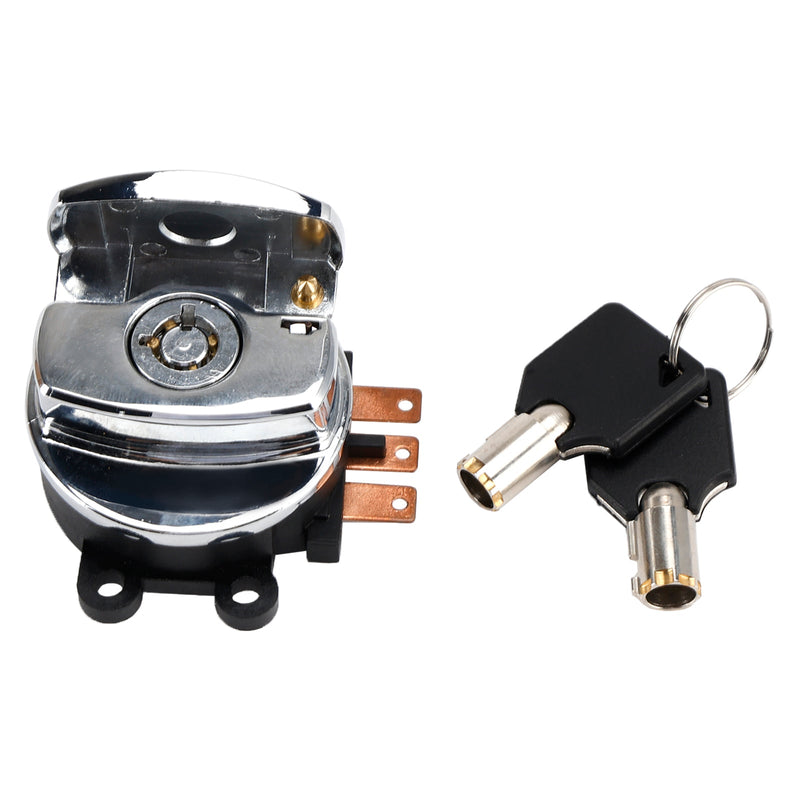 71313-96A Ignition Switch Lock with Round Keys For Road King/Heritage Softail