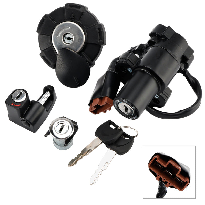 Honda CRF300L LS 2021-2025 Ignition Switch Lock Set+Gas Cap+Seat Lock w/Keys 35010-K1T-A51 35010-K1T-JF0