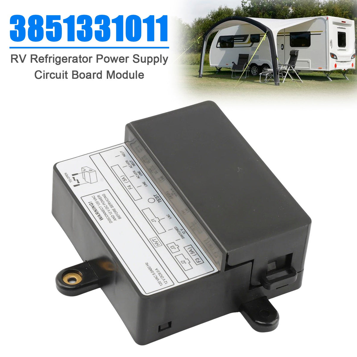 Dometic 3851331011 RV Refrigerator Power Supply Circuit Board Module