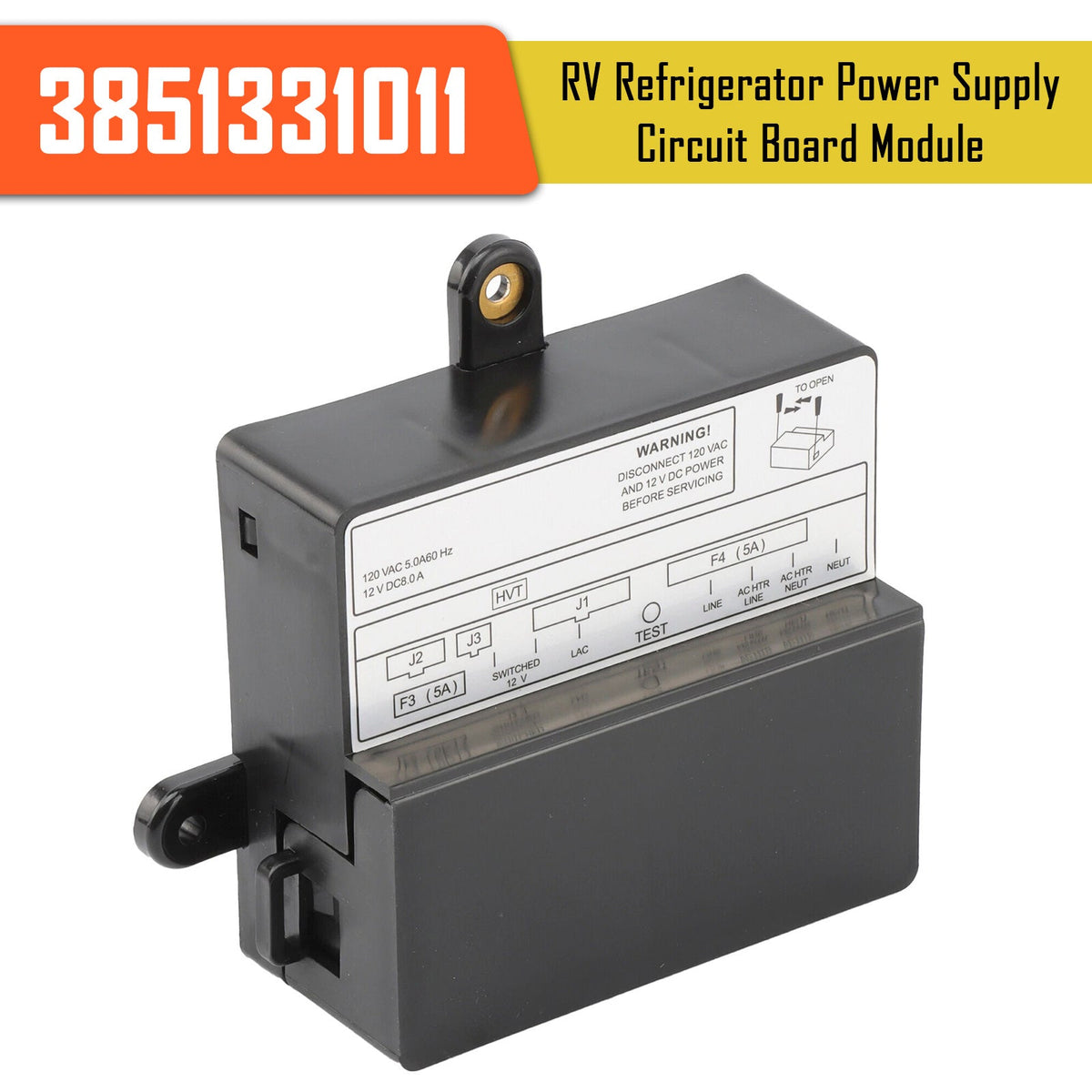 Dometic 3851331011 RV Refrigerator Power Supply Circuit Board Module