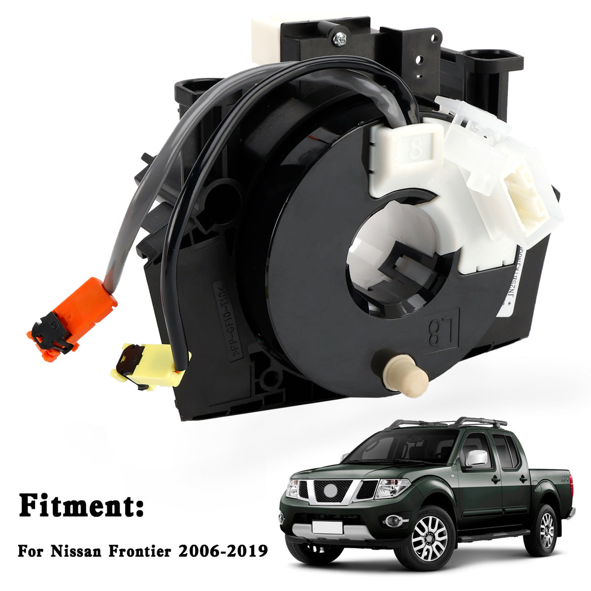 Nissan Frontier 2006-2019 Clock Spring+2 Wires Small Open Center 25560-9BH3A