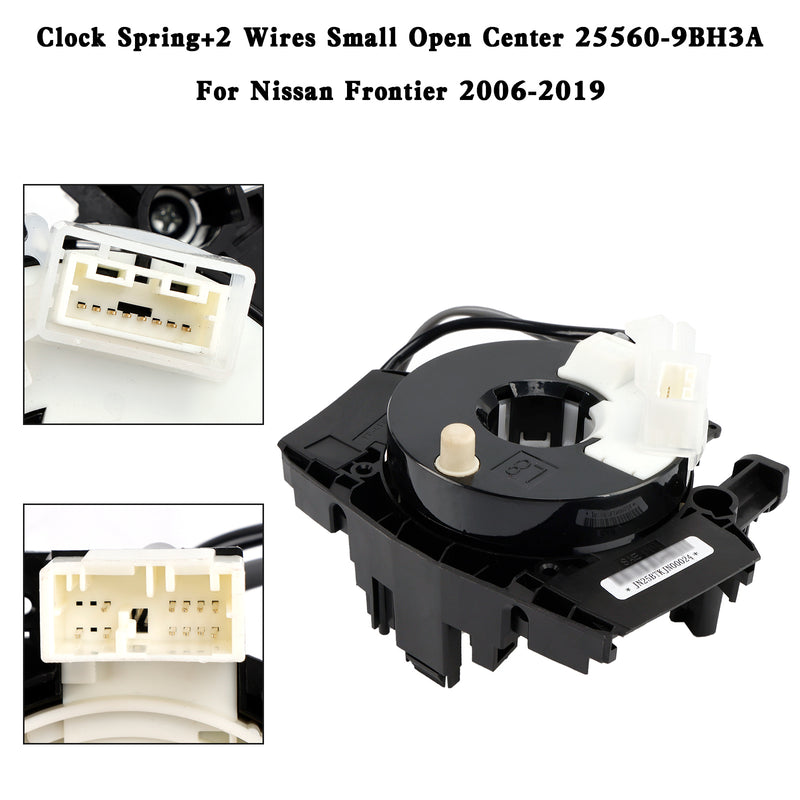 Nissan Frontier 2006-2019 Clock Spring+2 Wires Small Open Center 25560-9BH3A