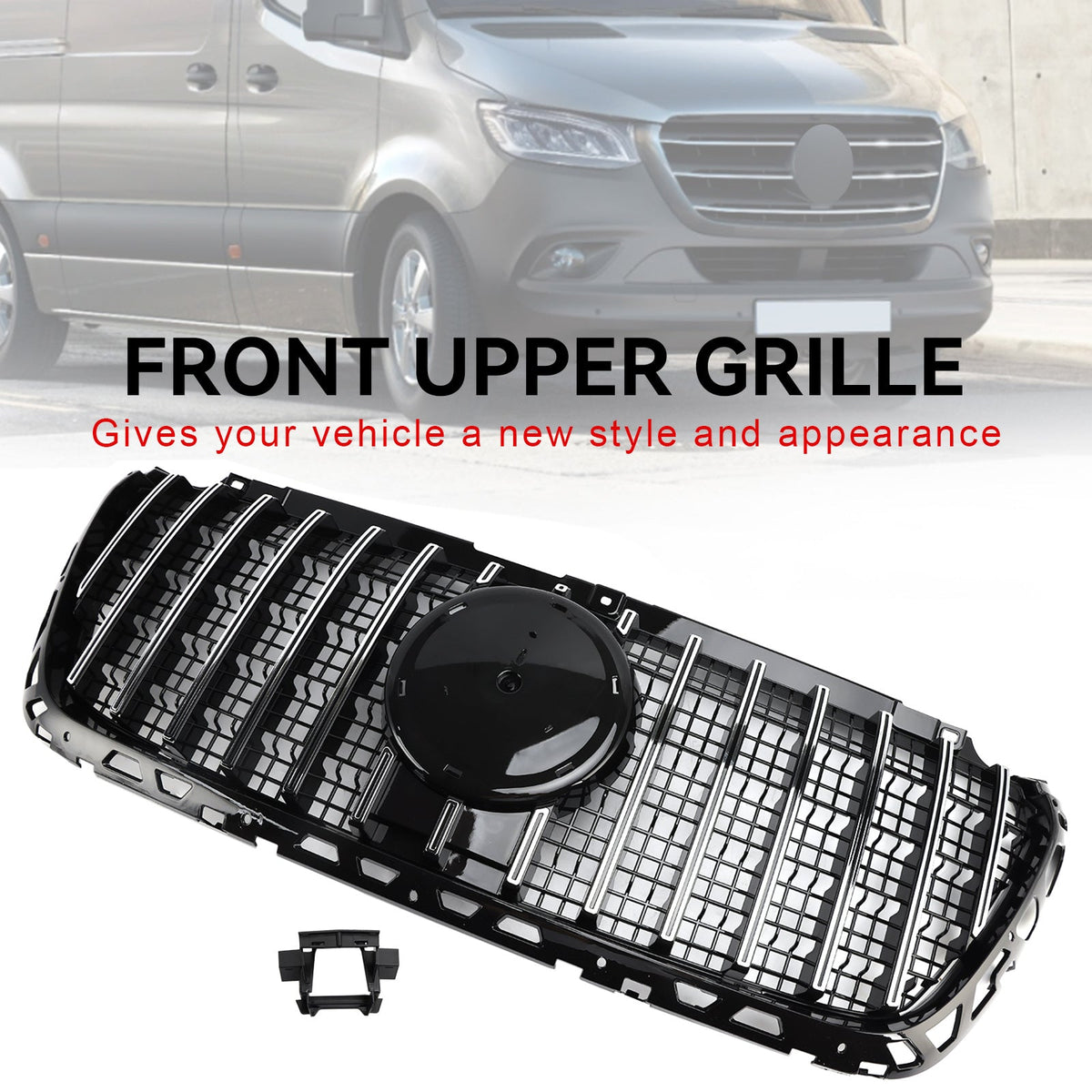 2018-2023 Mercedes Sprinter W907 W910 GTR Style Front Bumper Grille Grill