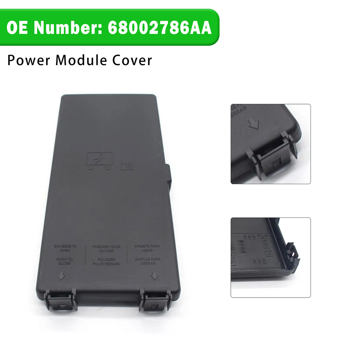 Dodge RAM 2500 3500 6.7L 2006-2010 Power Module Cover 68002786AA