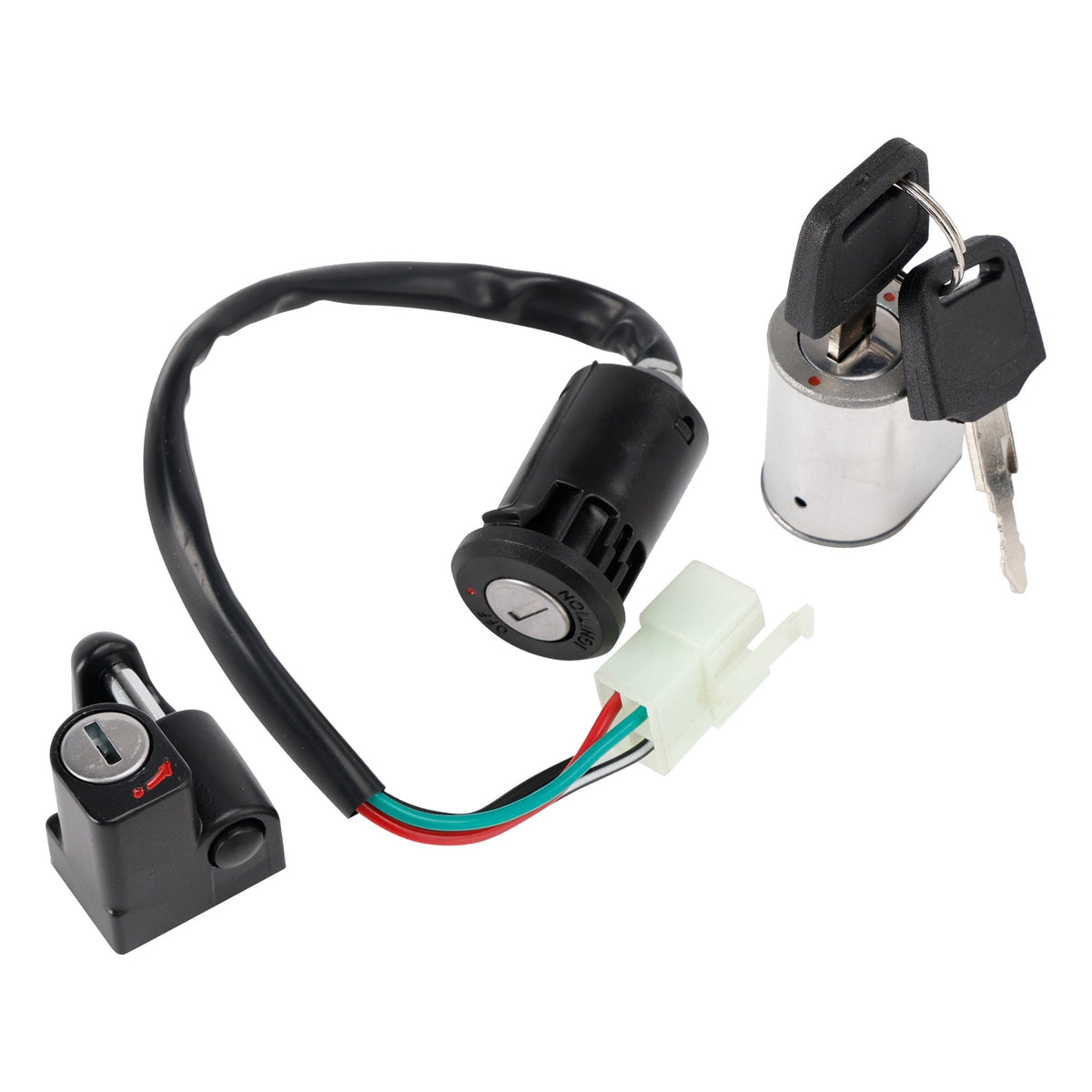 Honda XL250S XL500S 1978-1981 Main Ignition Switch Key Helmet Steering Lock Set