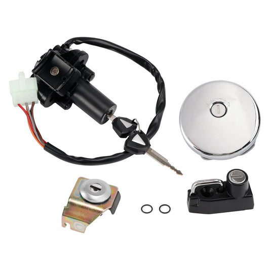 Kawasaki W 800 EJ800 2019-2025 Gas Cap Helmet Lock Ignition Switch Lock Set