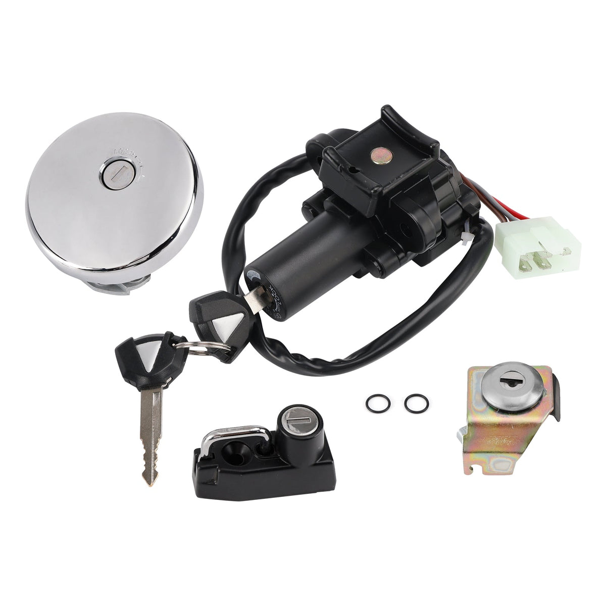 Kawasaki W 800 EJ800 2019-2025 Gas Cap Helmet Lock Ignition Switch Lock Set