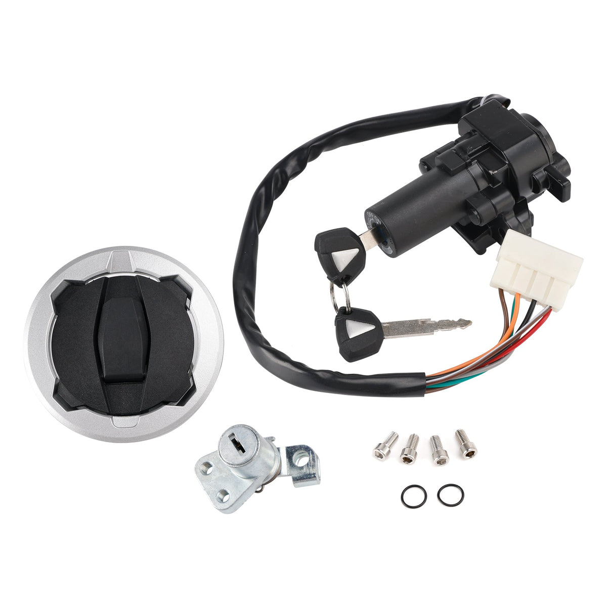 Kawasaki Versys-X 300 KLE300 ABS 2017-2025 Ignition Switch Gas Cap Seat Lock Set