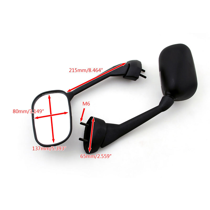Mirror For Yamaha FZ1/FAZER 2007-2008 Black Brand New Mirrors