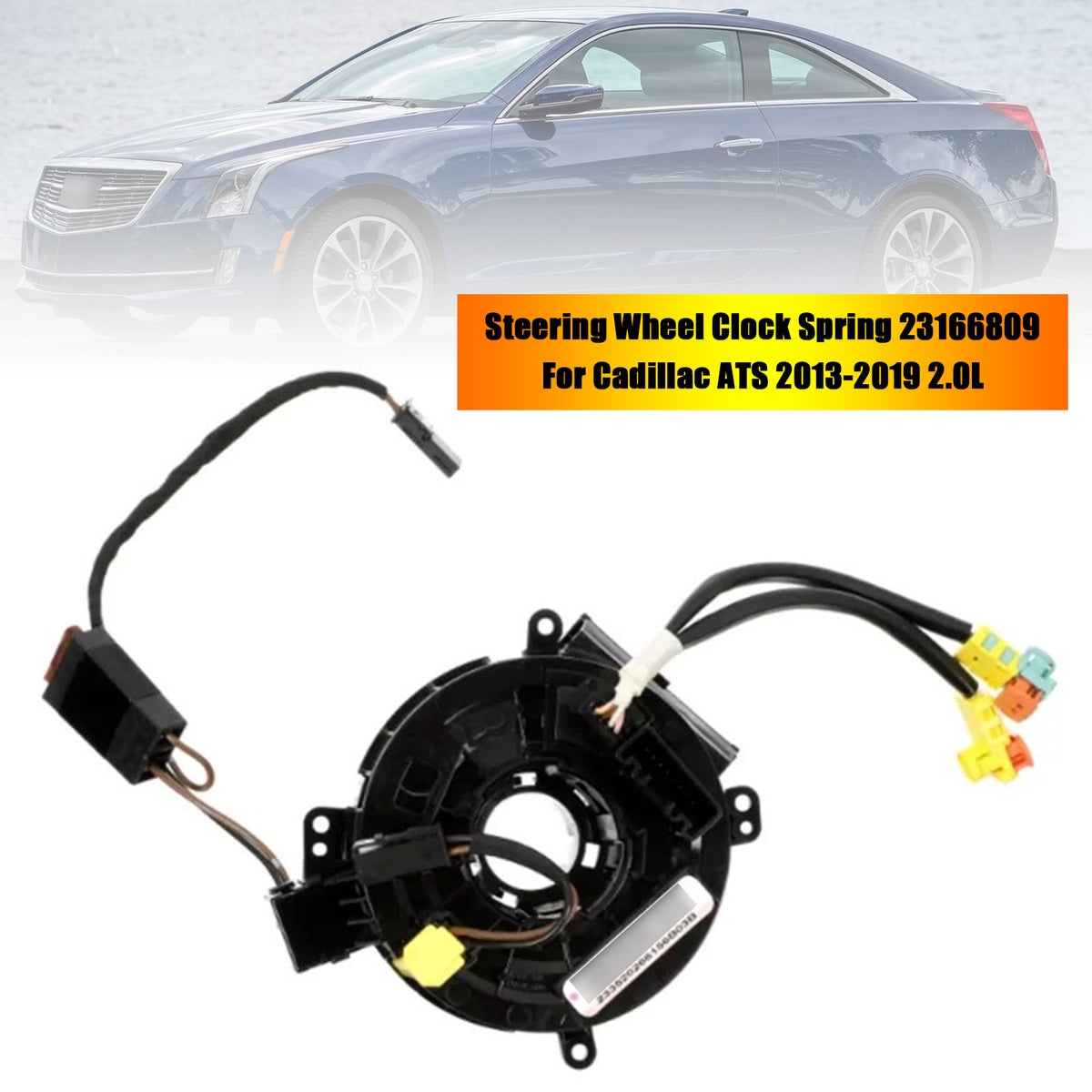 Cadillac ATS 2013-2019 2.0L Steering Wheel Clock Spring 23166809