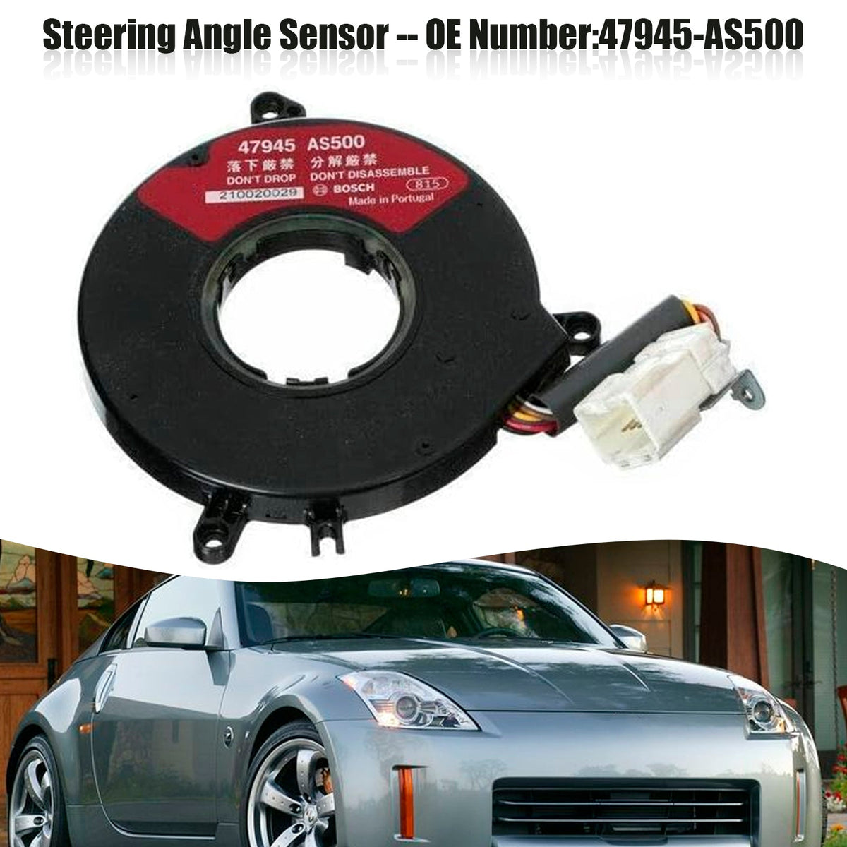2002-2010 Nissan Frontier 03-17 Infiniti 47945-AS500 Steering Angle Sensor
