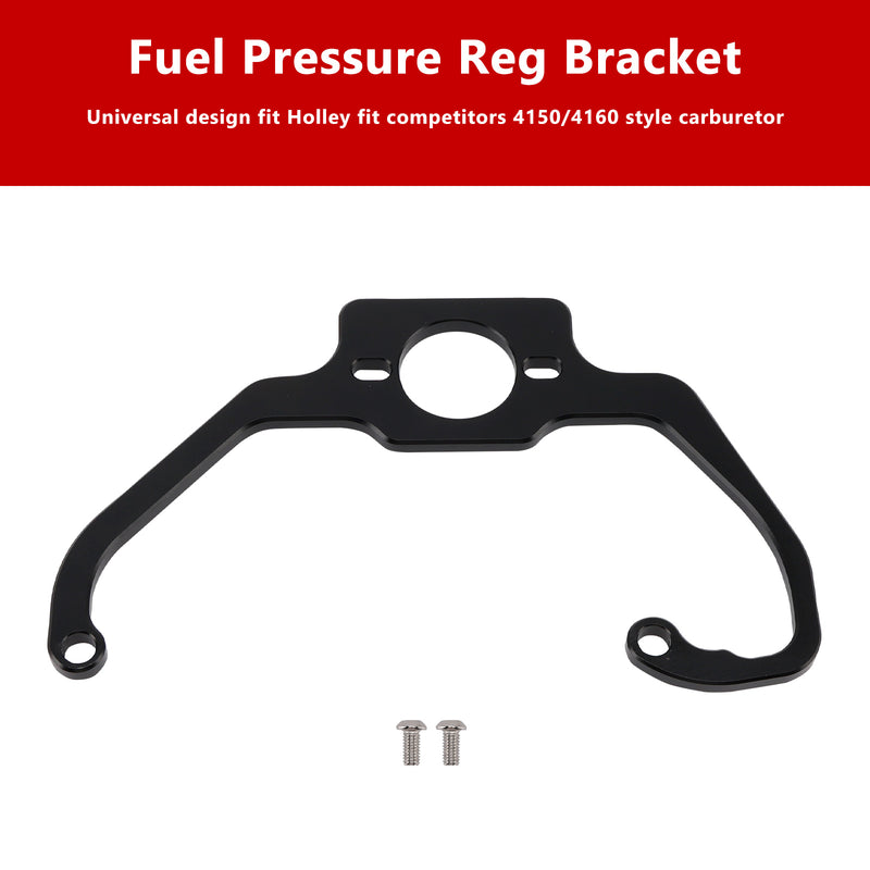 Holley Fit Competitors 4150/4160 Carburetor Fuel Pressure Reg Bracket