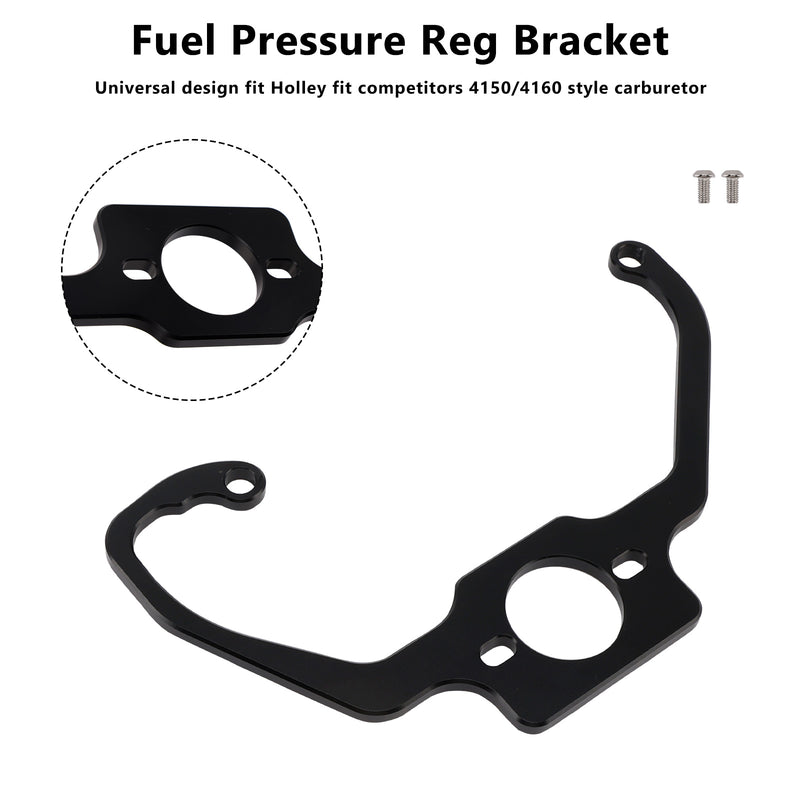 Holley Fit Competitors 4150/4160 Carburetor Fuel Pressure Reg Bracket