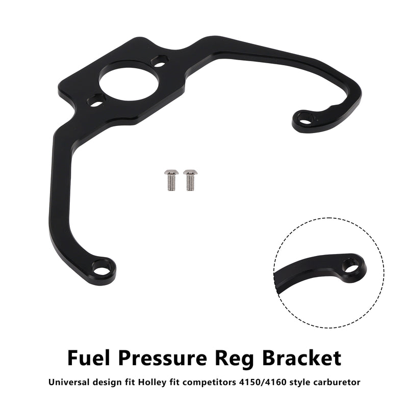 Holley Fit Competitors 4150/4160 Carburetor Fuel Pressure Reg Bracket