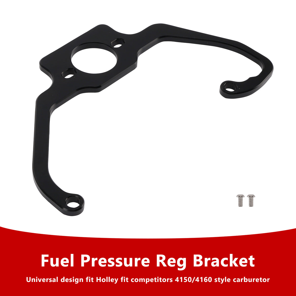 Holley Fit Competitors 4150/4160 Carburetor Fuel Pressure Reg Bracket