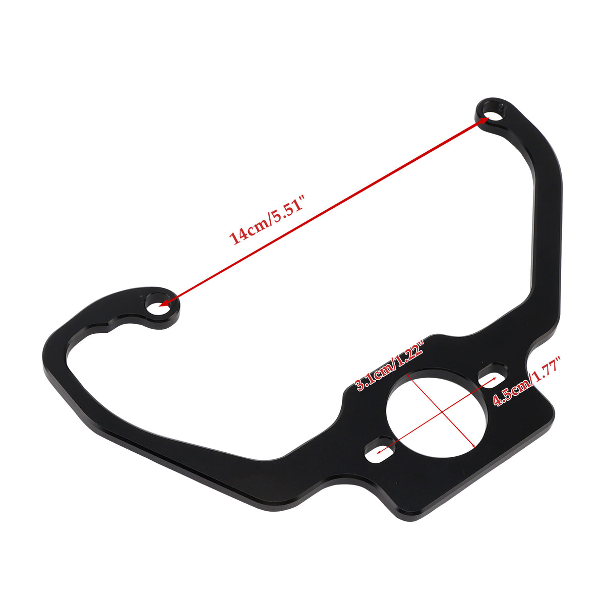 Holley Fit Competitors 4150/4160 Carburetor Fuel Pressure Reg Bracket