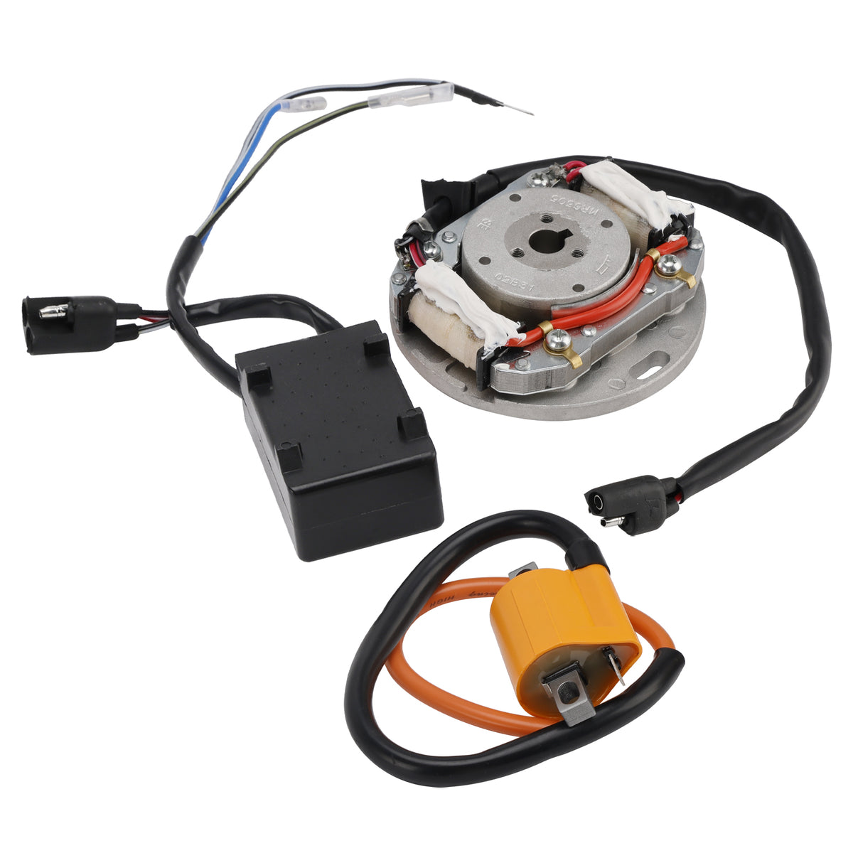 Suzuki RM 80 85 125 250 370 400 426 Stator Flywheel CDI Ignition Coil Kit