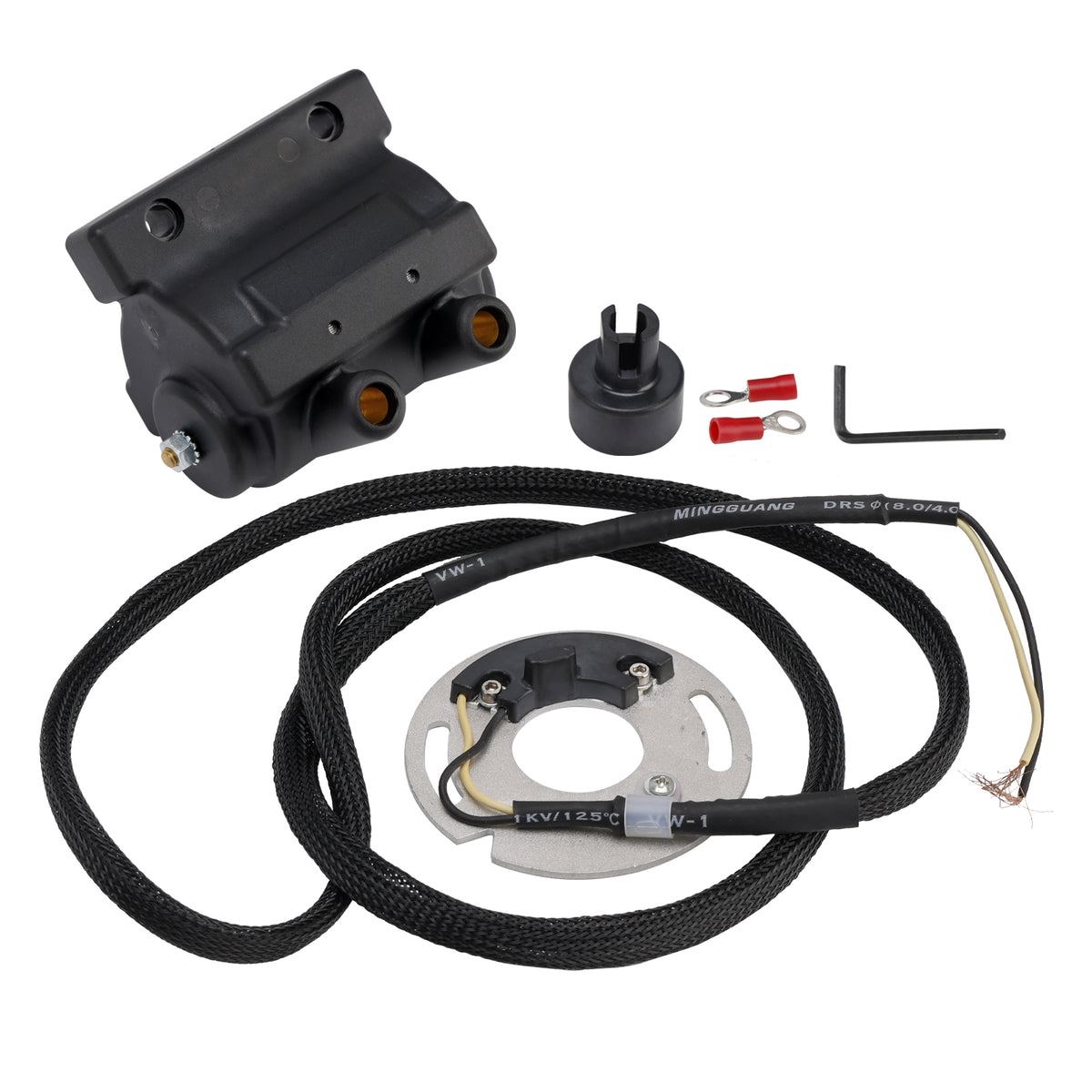 1970-2003 Big Twin Carb Models Complete Dual-Fire Ignition Coil Kit