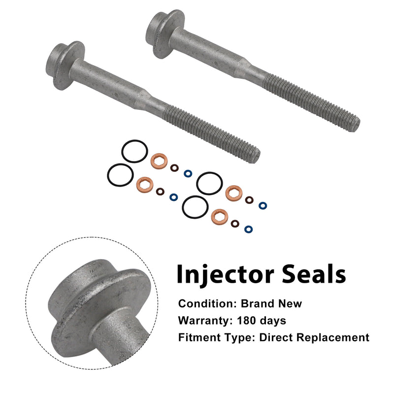 VW Caddy 1.6TDI A2C59513554 Fuel Injector Ring Washer Seal Bolt 03L130277B