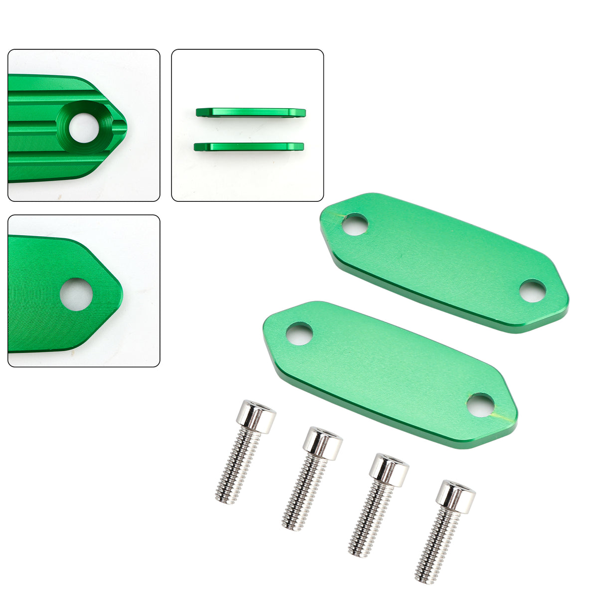 Kawasaki ZX6R 636 Ninja 125 250 300 400 Mirror Delete Blank Block Off Plate