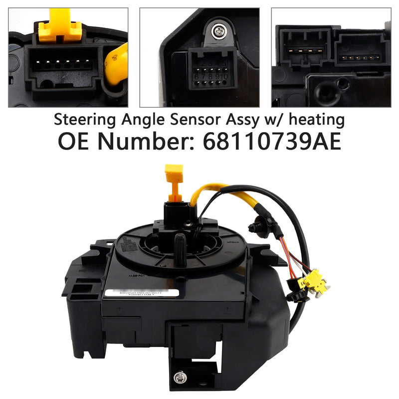 RAM 1500-3500 Laramie Dodge Viper Clock Spring With Steering Angle Sensor Assy 68110739AE
