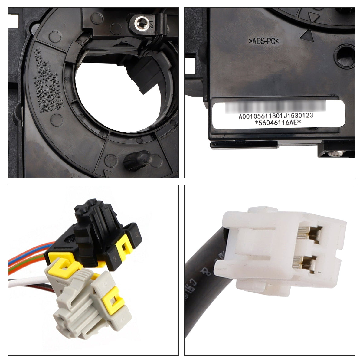 RAM 1500-3500 Laramie Dodge Viper Clock Spring With Steering Angle Sensor Assy 68110739AE