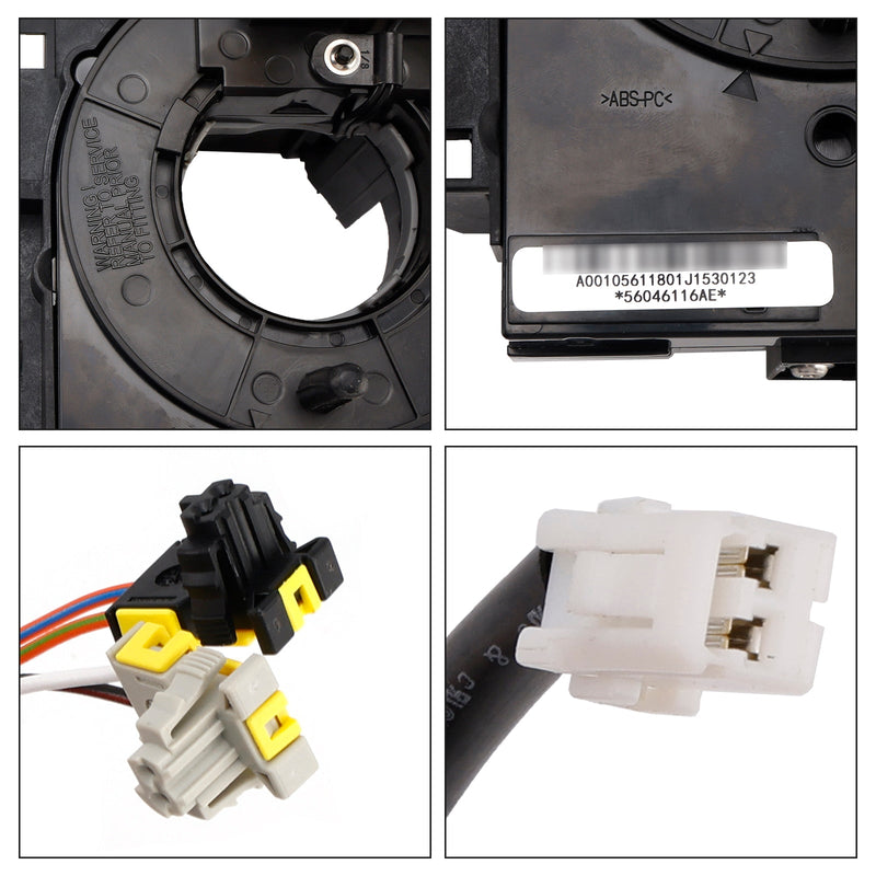 2019-2022 Ram 1500 Classic Clock Spring With Steering Angle Sensor Assy 68110739AE