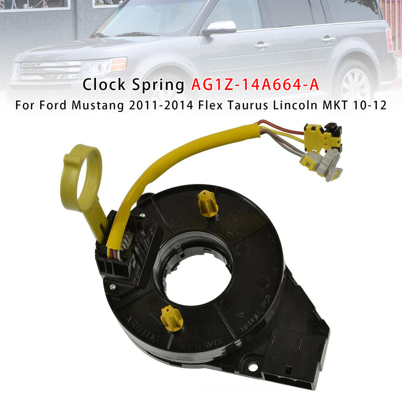 Ford Mustang 2011-2014 Flex Taurus Lincoln MKT Clock Spring AG1Z-14A664-A
