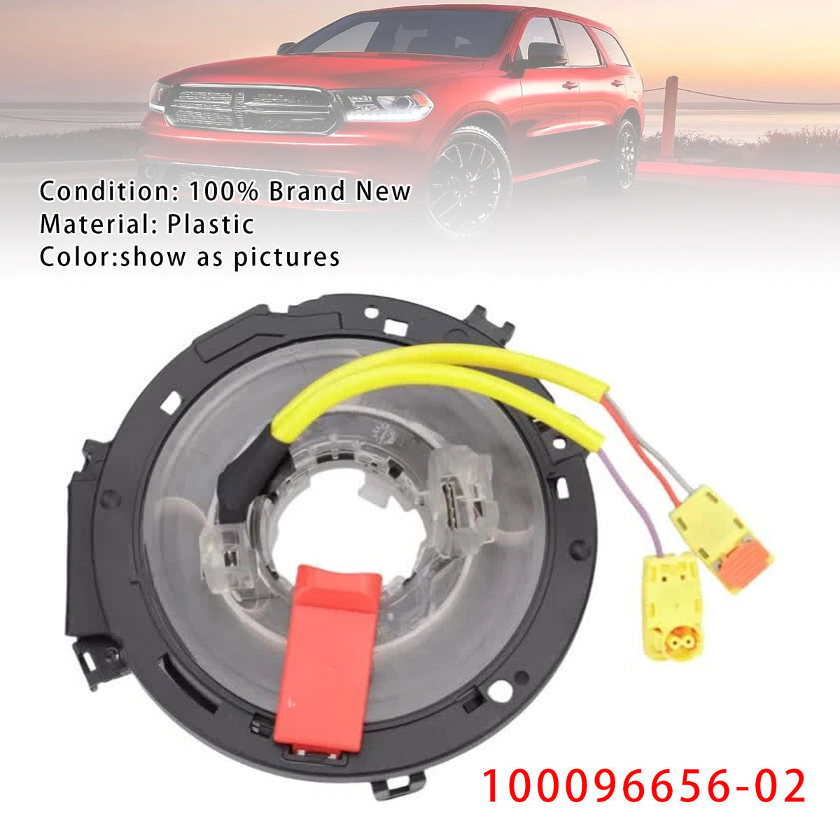 Dodge Durango Jeep Grand Cherokee 2014-2016 Clock Spring 100096656